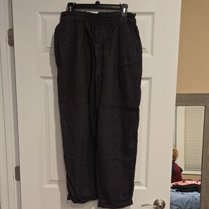 Free People NWT Pants Size Small Black Soil